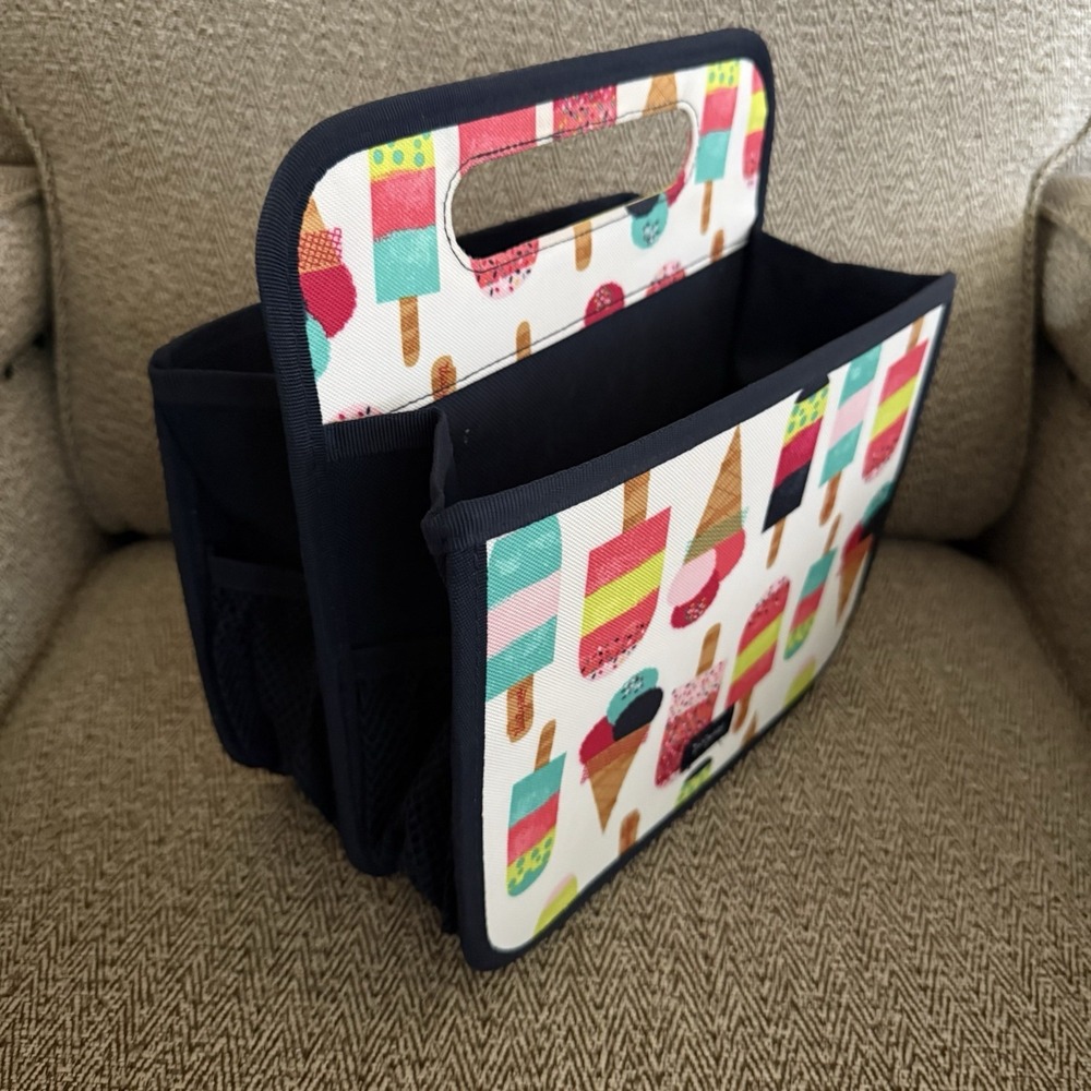 Thirty-One Double Duty Caddy Sweet Sprinkles Ice Cream 31 Totes